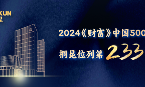 第233位！tyc234cc 太阳成集团《财富》中国500强榜单再进位！